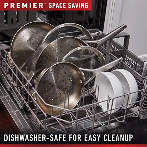 10-Piece Stainless Steel Cookware Set Y316926