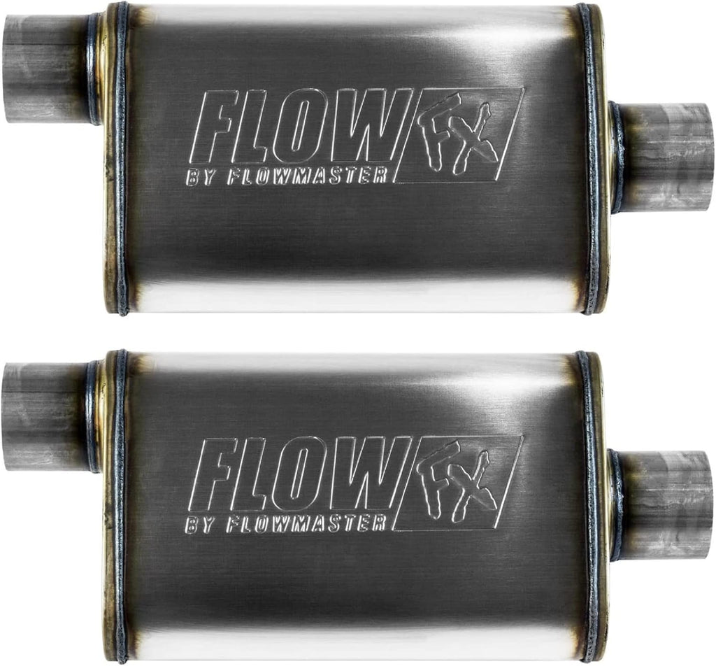 409S 3.00 Offset In / 3.00 Center Out Muffler (2 Pack) B5607
