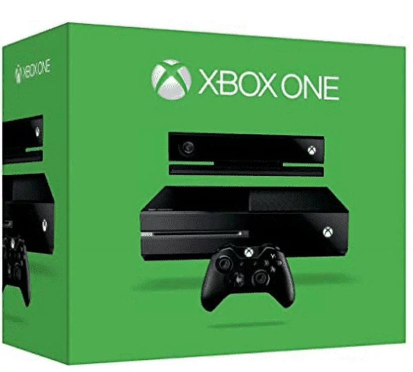 Black Xbox One 500GB Console with Kinect H465
