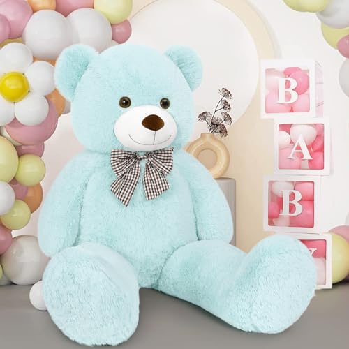Giant Teddy Bear Plush, Life Size Large Teddy Bear Stuffed Animal 5 Feet T1734