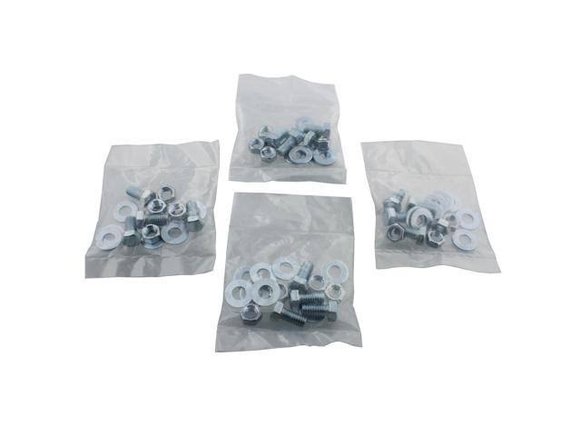 Heavy-Duty Retractable Swivel Caster Wheels with Bracket 4-Pack L979