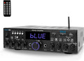 Wireless Bluetooth Home Stereo Amplifier 200 Watt Power Amplifier Home Audio Receiver J4779