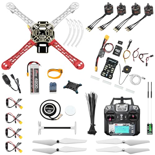 DIY Quadcopter Set with Frame, GPS, Motor, Battery, RC Transmitter & Receiver S873167