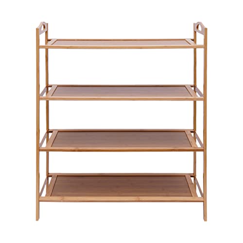 5-Tier Bamboo Shoe Shelf Storage Stand U138