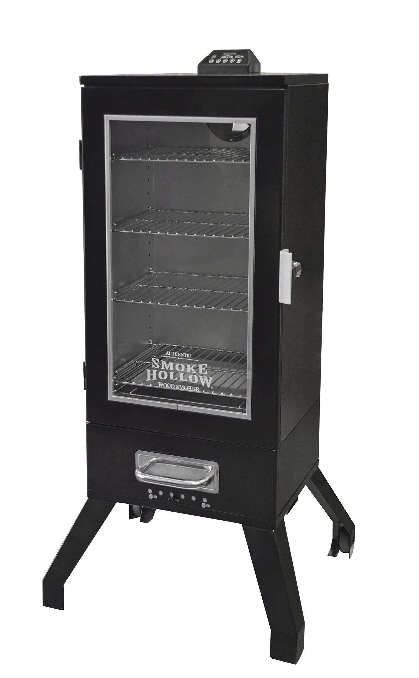 Black Digital Electric Smoker with Window D9359