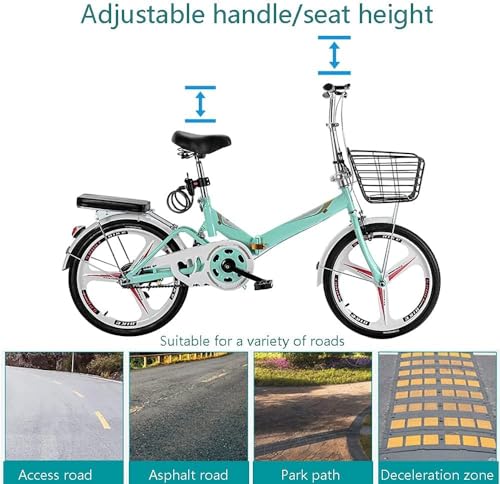 Lightweight Alloy Folding City Bike A9976