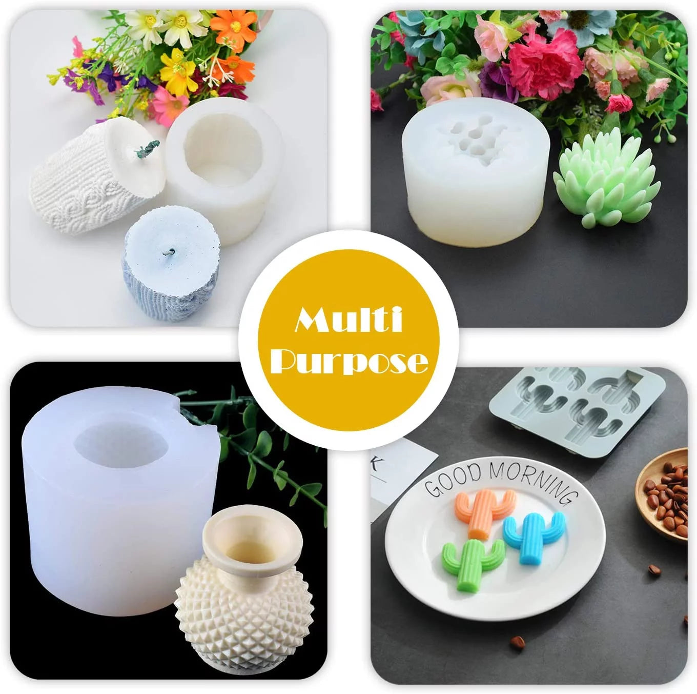 Translucent Clear Liquid Silicone Rubber Mold Making Kit 20.2oz J471
