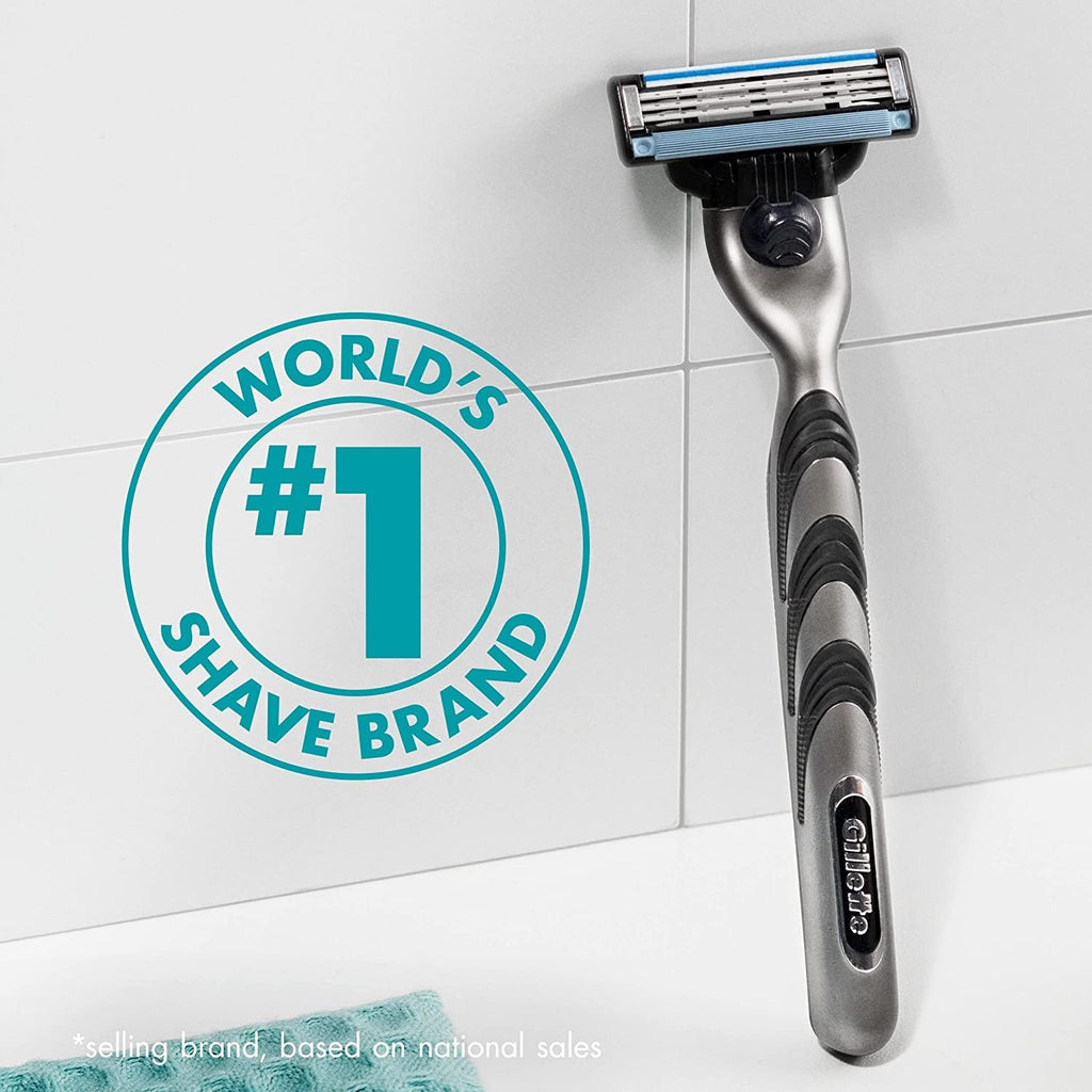 Mach3 Razor Handle + 5 Blade Refills O19361