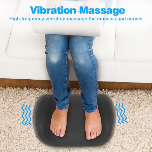 Electric Shiatsu Foot Massager with Heat, Adjustable Vibration Speed Z848
