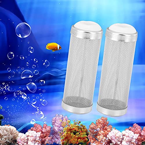 5PCS Stainless Steel Aquarium Filter Guard Net W487