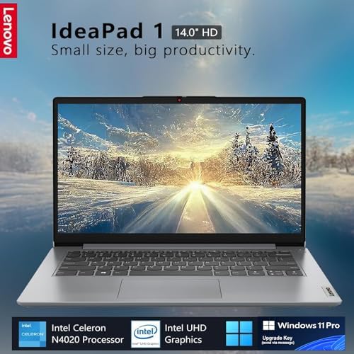 14" HD Display Intel Celeron N4020 4GB RAM 192GB Storage Laptop W44349