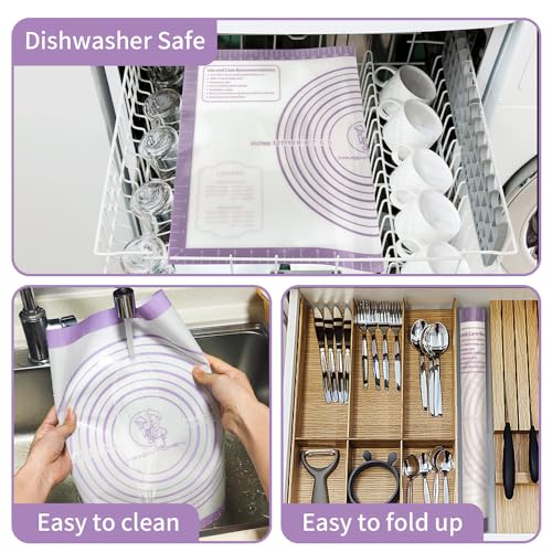 Non Stick Silicone Baking Mat with Measurement M16303