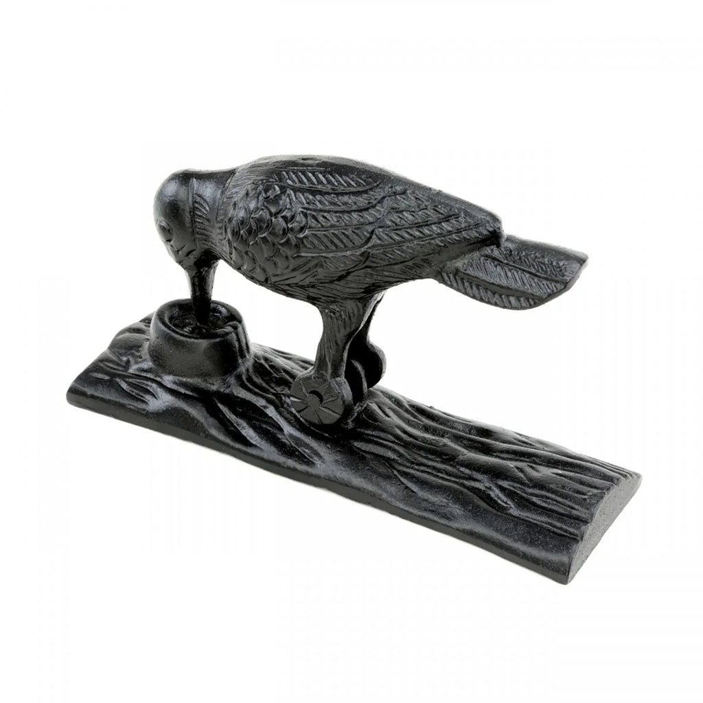 Black Cast Iron Door Knocker, 6.5in High Q29528