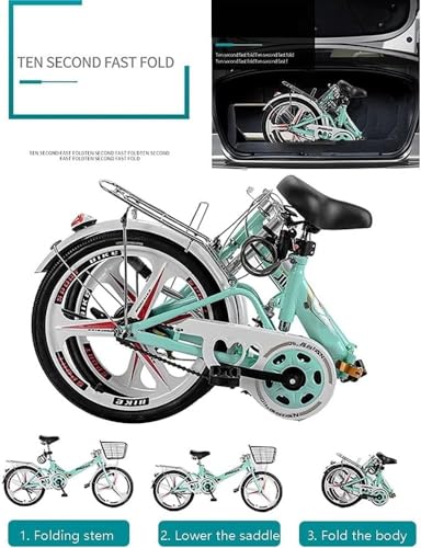 Lightweight Alloy Folding City Bike A9976