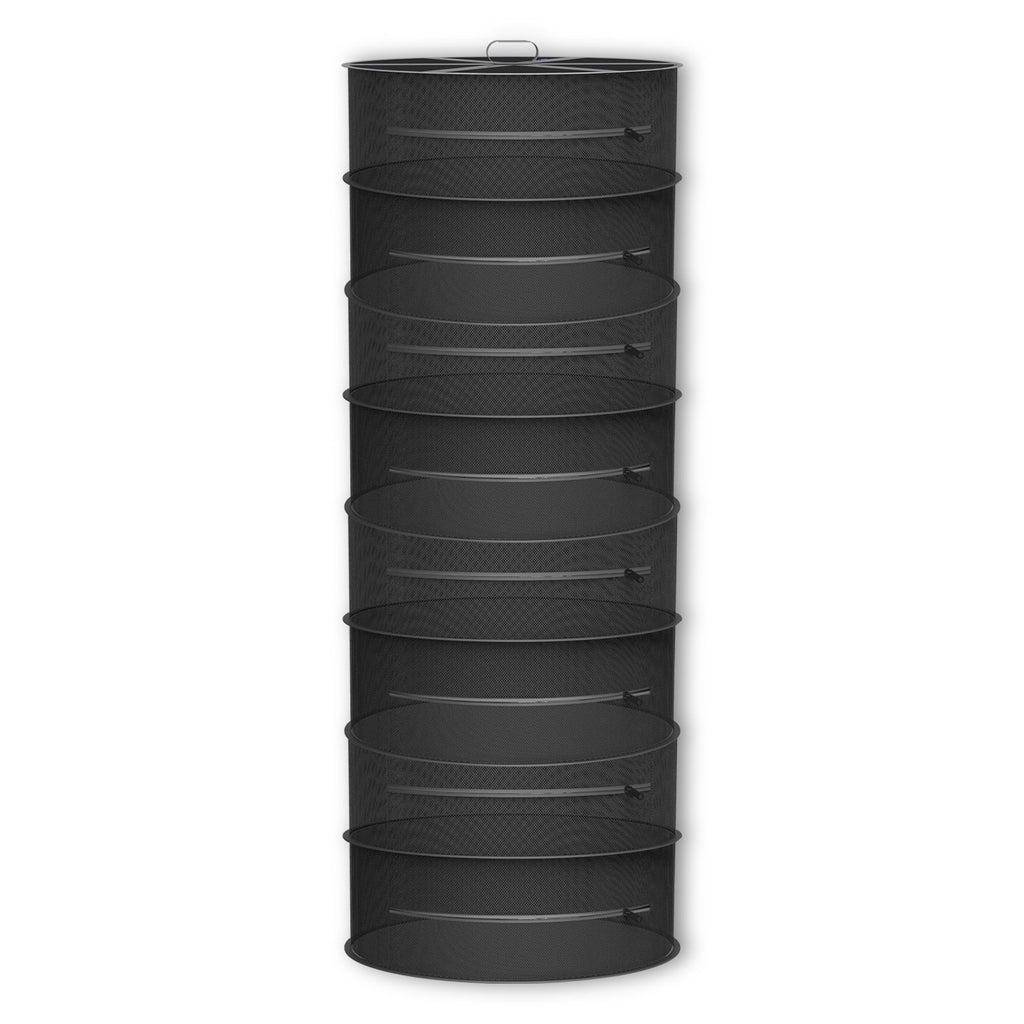 8-Layer Hanging Mesh Herb Drying Rack 24" Diameter S61487