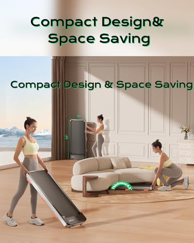 2.5HP Portable Under Desk Treadmill with Incline L939699