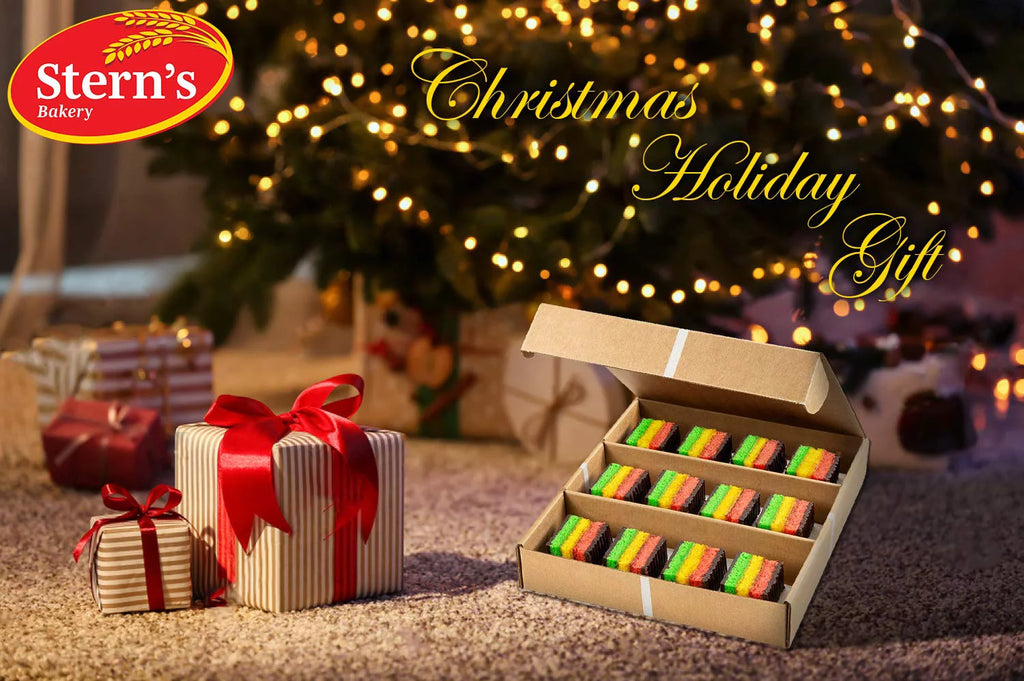 12 Individually Wrapped Italian Rainbow Cookies N859