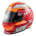 Red Orange Large Graphic Helmet R45192