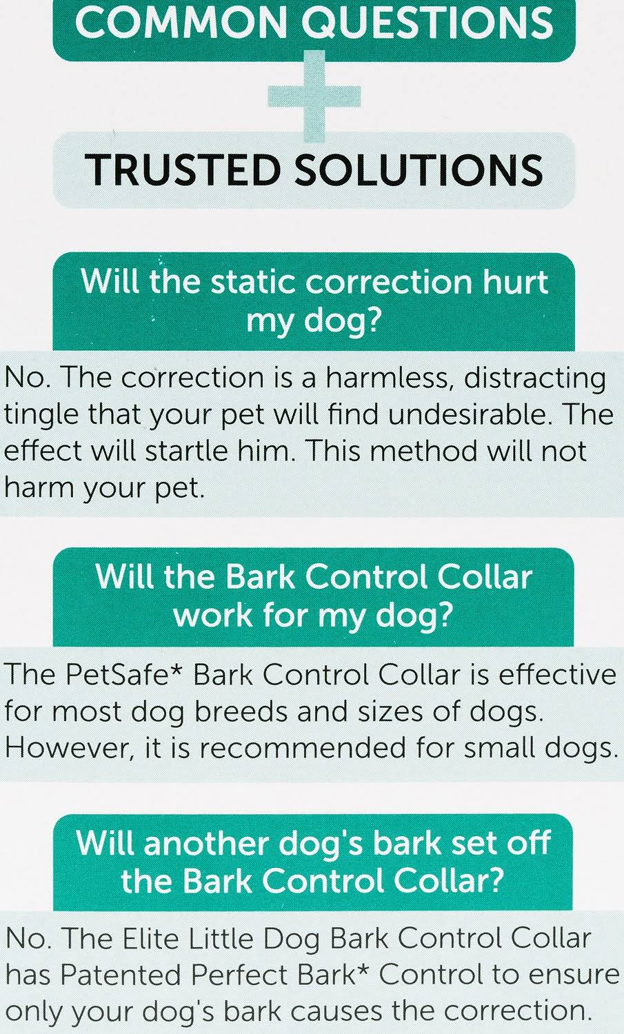 Little Dog Bark Control Collar V6566