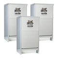 25 Pound Automatic Steel Dog Feeder (3 Pack) P28924
