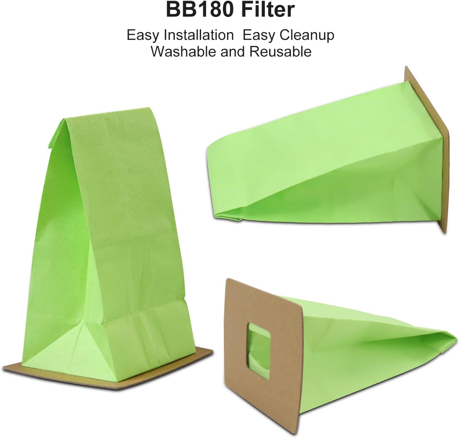 26 Pack Type BB Compact Canister Vacuum Bags with 4 Motor Filter R868075