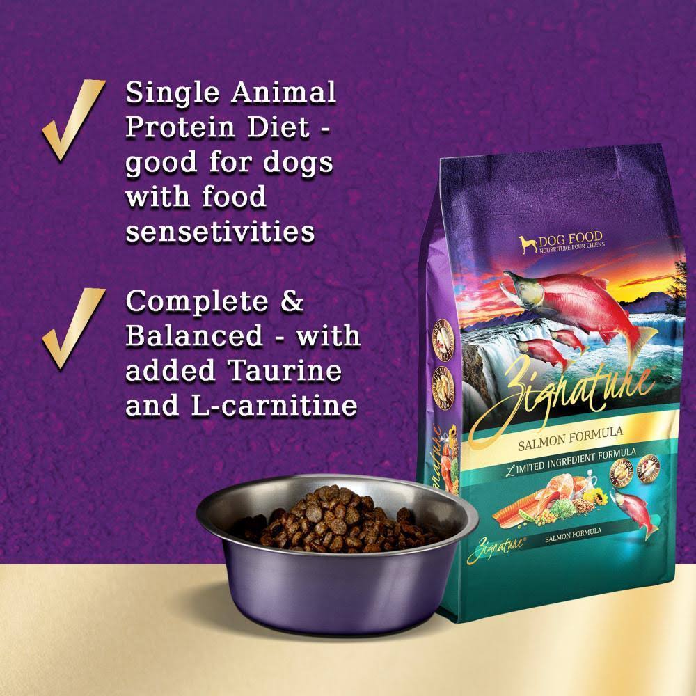 Limited Ingredient Salmon Formula Dry Dog Food 27-lb I20389