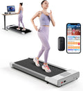 White Portable Walking Treadmill with Remote Control LED Display X75160
