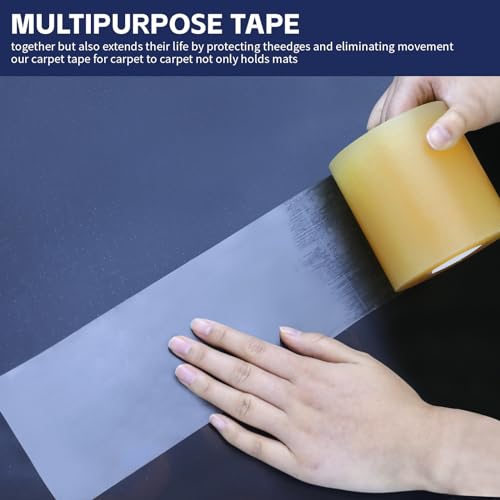 6 Rolls 4" x 108' PVC 7 Mil Seam Cover Tape N208996