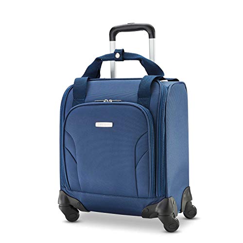 Purple Underseat Carry-On Spinner with USB Port E51971