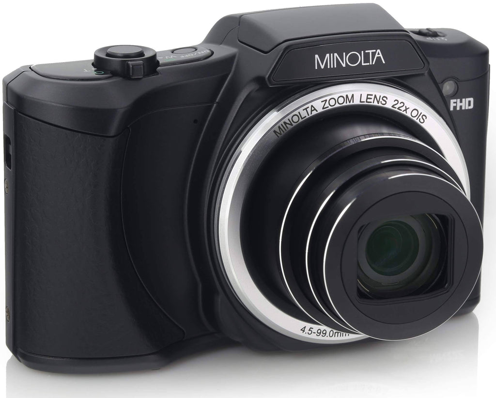 20.0-Megapixel 1080p Full HD Wi-Fi Digital Camera with 22x Zoom (Black) L13314