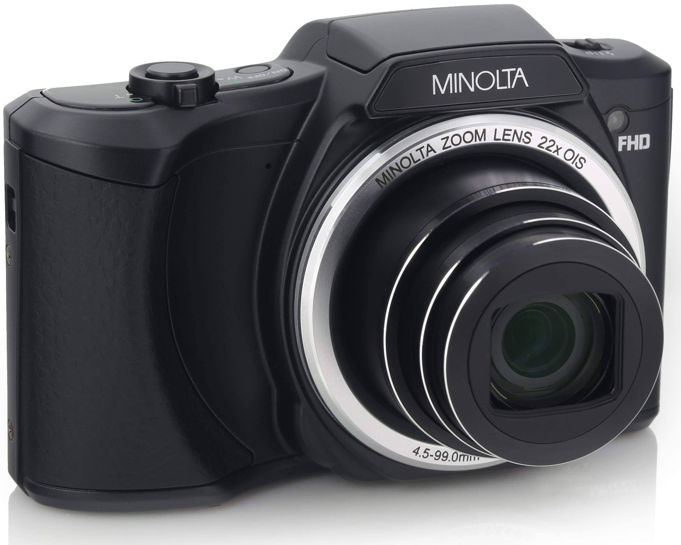 20.0-Megapixel 1080p Full HD Wi-Fi Digital Camera with 22x Zoom (Black) L13314