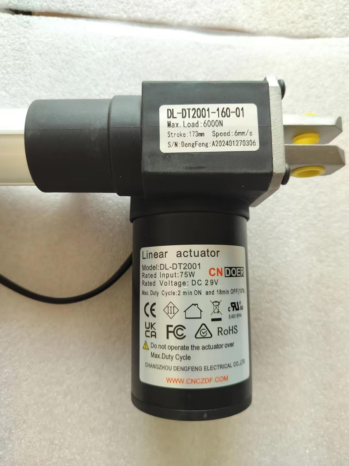 Sofa Power Recliner Motor and Linear Actuator T136