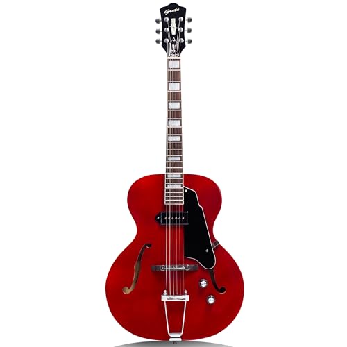 Red Hollow Body Electric Guitar R326043