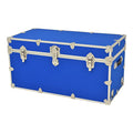 Red Leather Embossed Vinyl Trunk 36"x18"x18" R2796