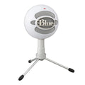 White USB Cardioid Condenser Microphone with Adjustable Desktop Stand H609800