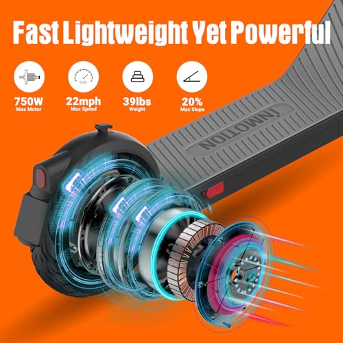 Electric Scooter, 22 MPH, 30-Mile Long-Range D7820