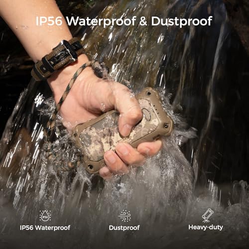IP56 Waterproof Rechargeable 10000mAh Hand Warmer with Torchlight W37701
