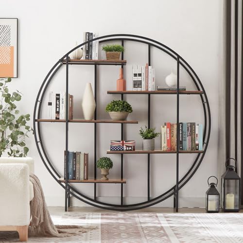Black 5 Tier Metal Plant Stand L24392