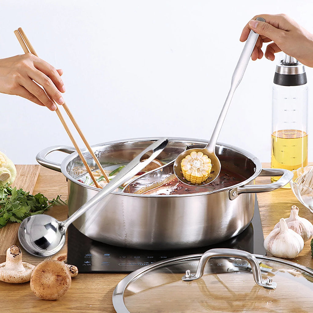 Stainless Steel Shabu Hot Pot Compatible Pot C3152