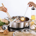 Stainless Steel Shabu Hot Pot Compatible Pot C3152