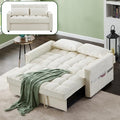 3 in 1 Velvet Sleeper Loveseat with Pull Out Bed W768
