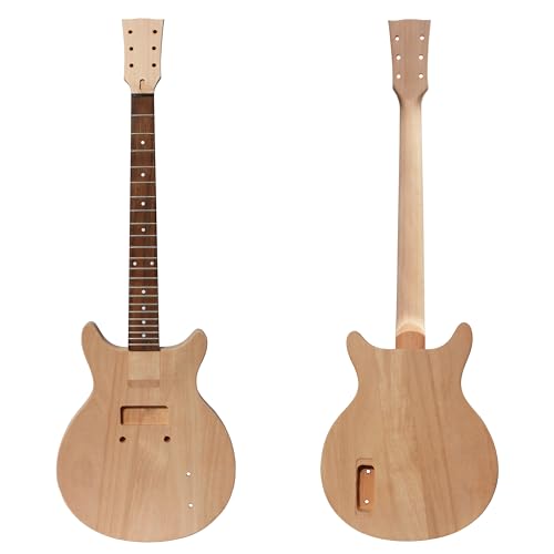 Unfinished Electric Guitar Kit with All Accessories V1801