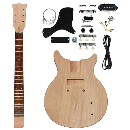 Unfinished Electric Guitar Kit with All Accessories V1801