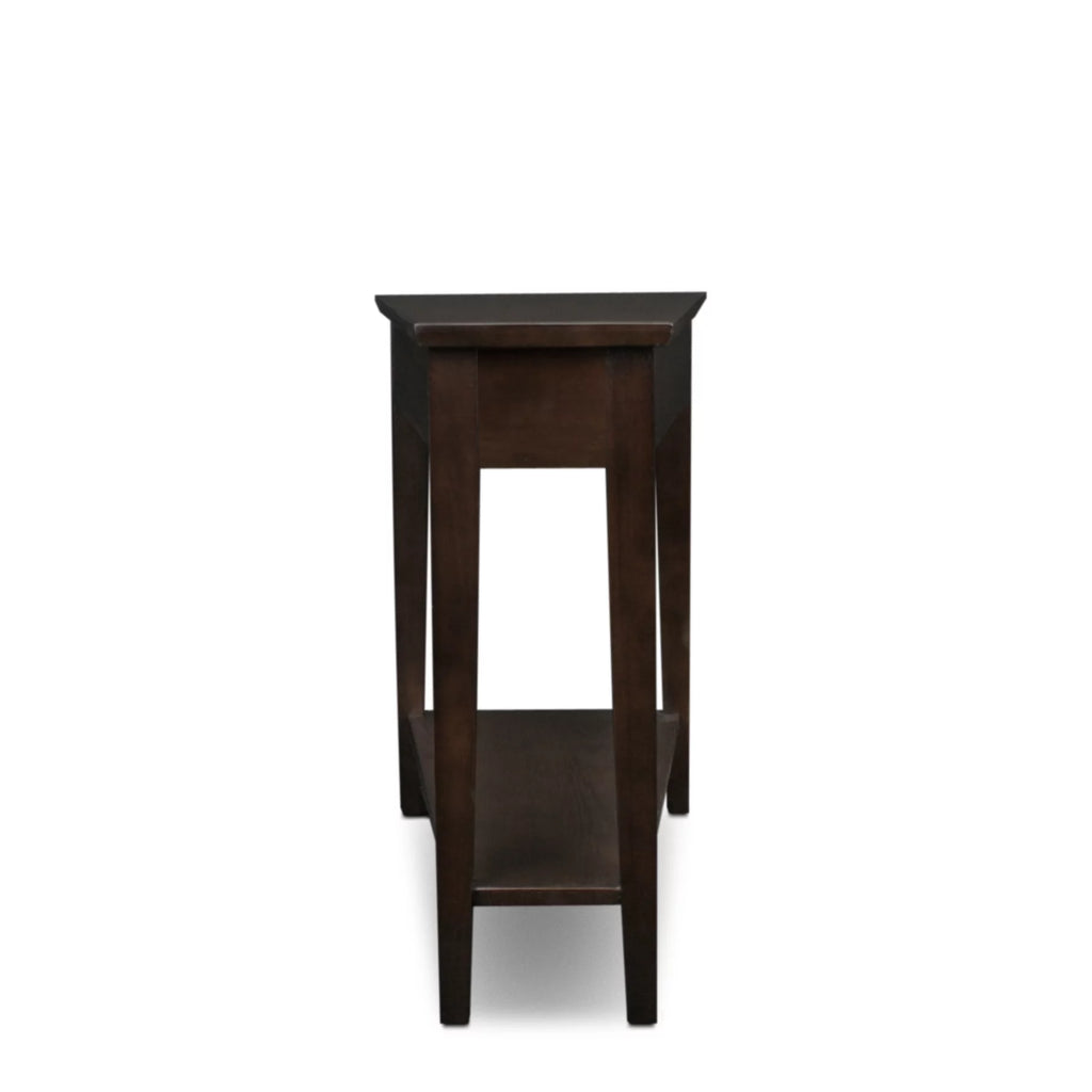 Compact Recliner Wedge Table in Chocolate Oak Q531034