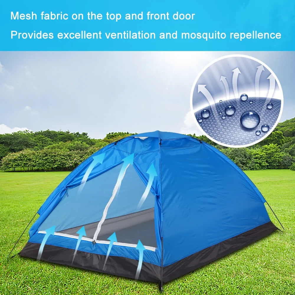 2 Person Single Layer Outdoor Camping Tent C767