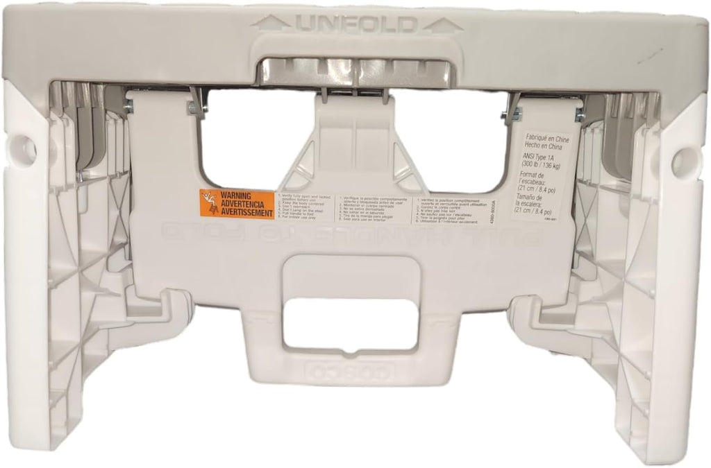 White 2 Pack Folding Step Stool Z233