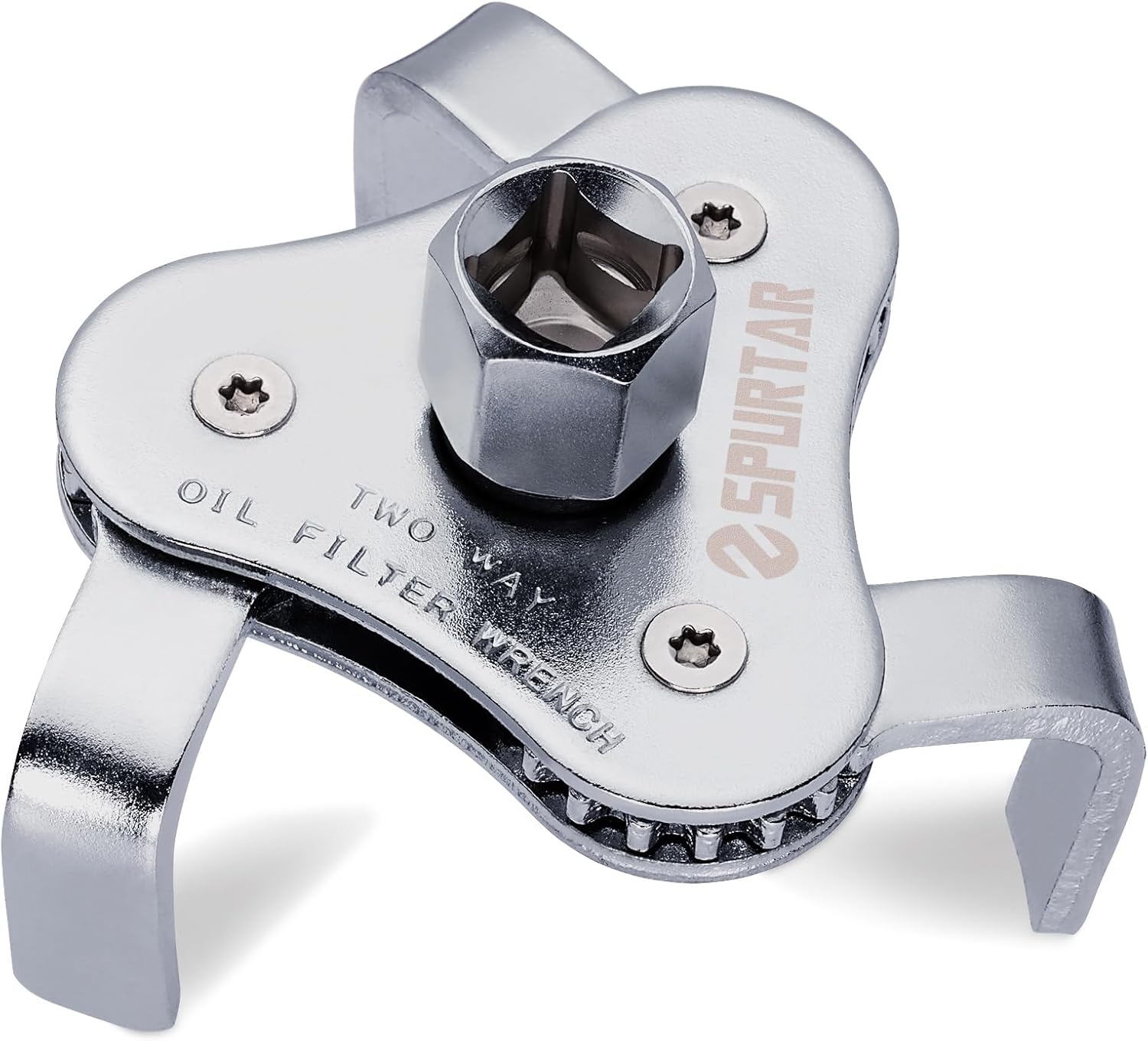 Universal Oil Filter Wrench 3 Jaw Adjustable Oil Filter Removal Tool A495