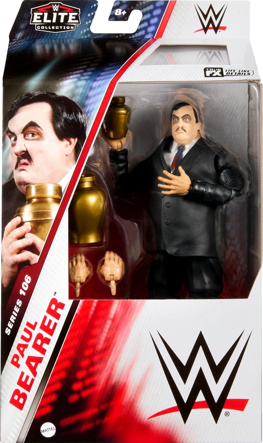 6-inch Paul Bearer Action Figure with 25 Articulation Points H516