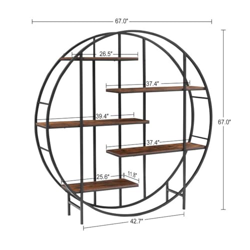 Black 5 Tier Metal Plant Stand L24392