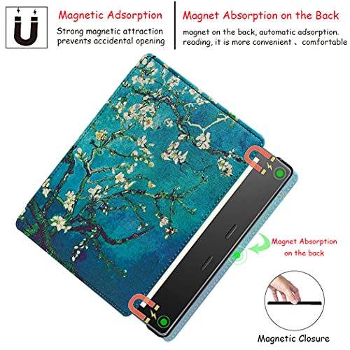 Apricot Blossom Stand Case for Kindle Oasis with Hand Strap M36702